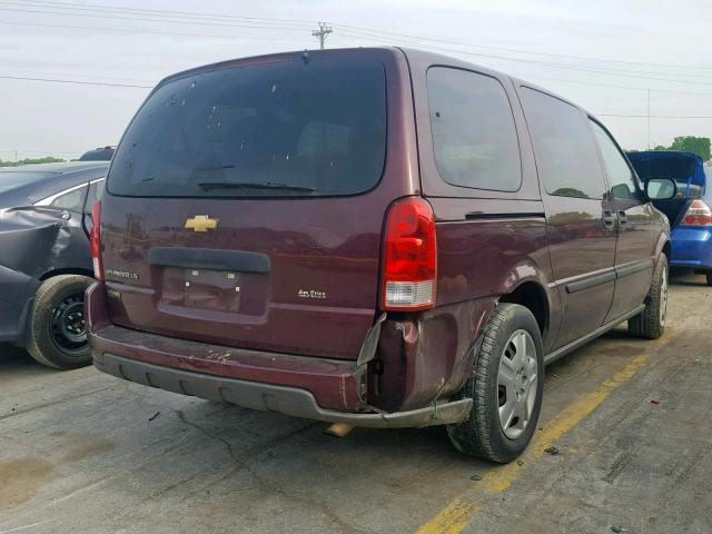 1GNDV23W28D104306 - 2008 CHEVROLET UPLANDER L 紫色 照片 4