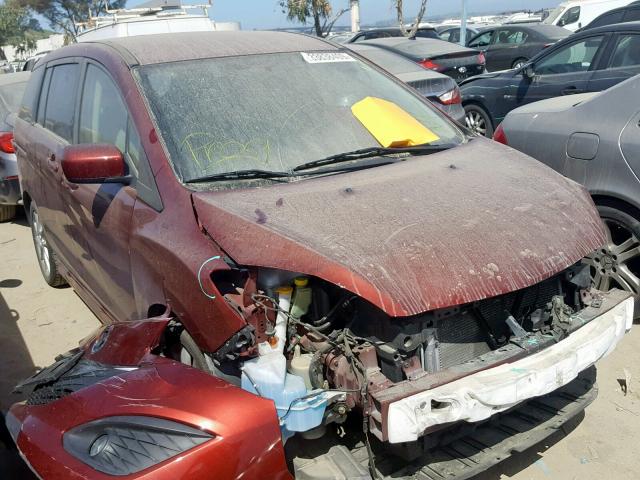 JM1CW2CL7C0132982 - 2012 MAZDA 5 RED photo 1