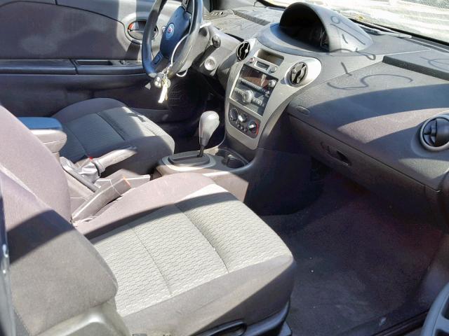 1G8AN18F87Z154928 - 2007 SATURN ION LEVEL SILVER photo 5