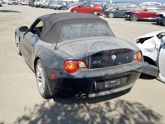 4USBT534X3LT24727 - 2003 BMW Z4 3.0 BLACK photo 3