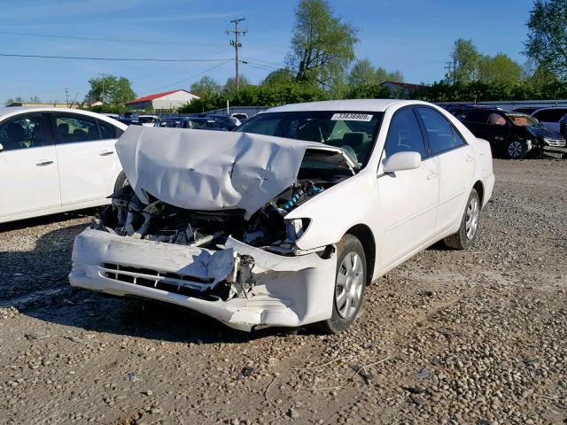 4T1BE32K14U337801 - 2004 TOYOTA CAMRY LE WHITE photo 2