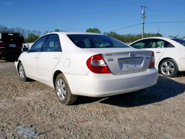 4T1BE32K14U337801 - 2004 TOYOTA CAMRY LE WHITE photo 3