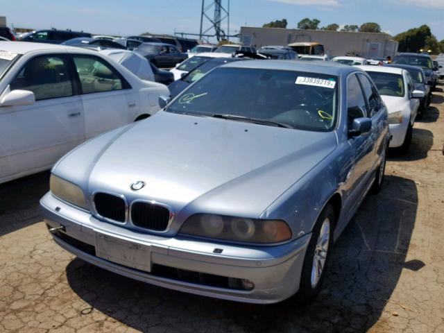 WBADT63412CH91182 - 2002 BMW 530 I AUTO BLUE photo 2