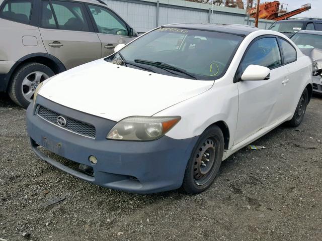 JTKDE177150051342 - 2005 TOYOTA SCION TC თეთრი ფოტო 2