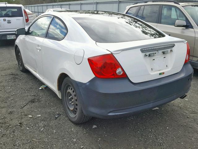 JTKDE177150051342 - 2005 TOYOTA SCION TC თეთრი ფოტო 3