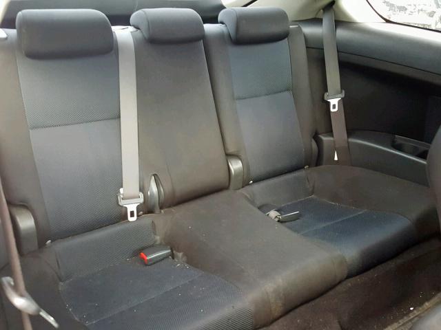 JTKDE177150051342 - 2005 TOYOTA SCION TC თეთრი ფოტო 6