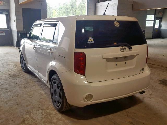 JTLKE50E881017674 - 2008 TOYOTA SCION XB 白色 照片 3