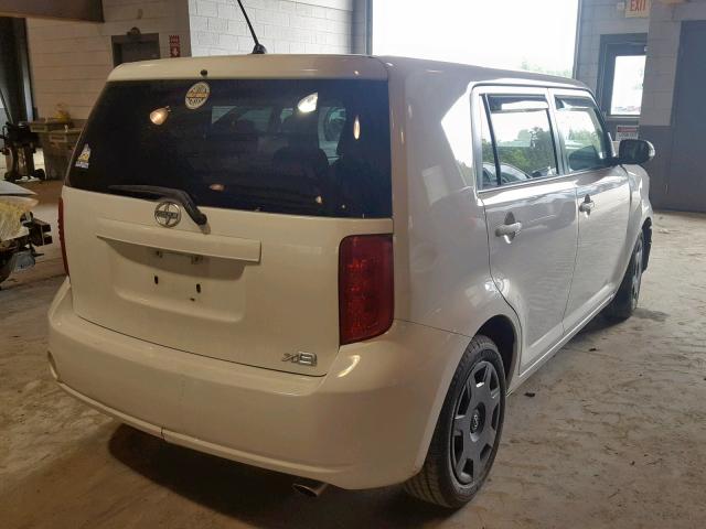 JTLKE50E881017674 - 2008 TOYOTA SCION XB 白色 照片 4