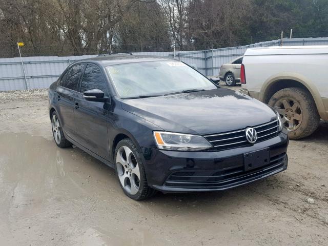3VW2K7AJ5FM356451 - 2015 VOLKSWAGEN JETTA BASE BLACK photo 1