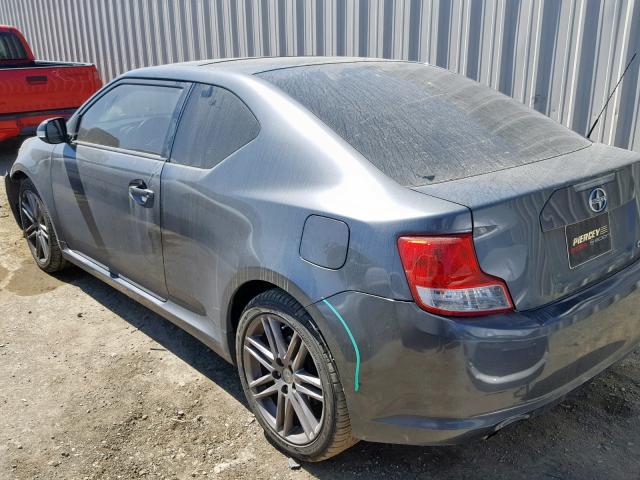 JTKJF5C71B3006005 - 2011 TOYOTA SCION TC ნაცრისფერი ფოტო 3