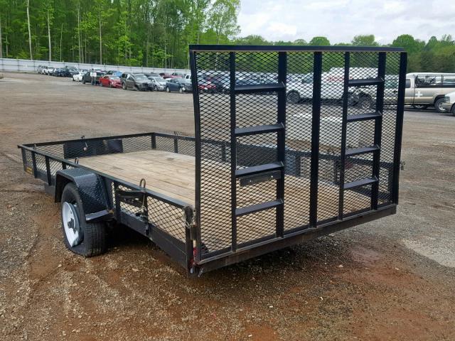 NCX1228630 - 2017 UTILITY TRAILER BLACK photo 3