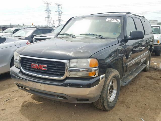 1GKFK16T01J273659 - 2001 GMC YUKON XL K BLACK photo 2