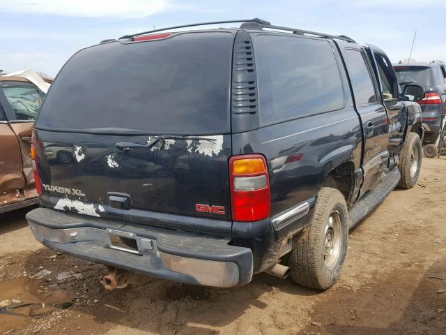 1GKFK16T01J273659 - 2001 GMC YUKON XL K BLACK photo 4