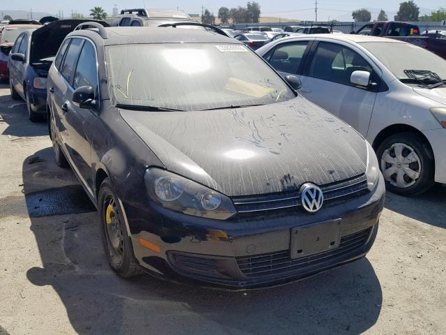 3VWPL8AJ9BM663172 - 2011 VOLKSWAGEN JETTA TDI BLACK photo 1