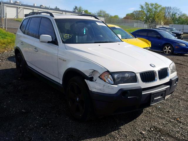 WBXPA93455WD04031 - 2005 BMW X3 3.0I WHITE photo 1