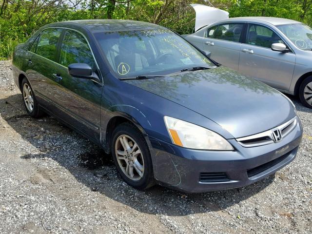 1HGCM56317A142766 - 2007 HONDA ACCORD SE CHARCOAL photo 1