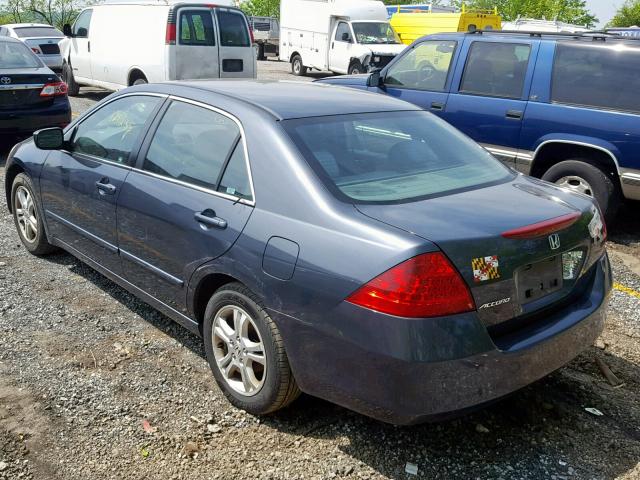 1HGCM56317A142766 - 2007 HONDA ACCORD SE CHARCOAL photo 3