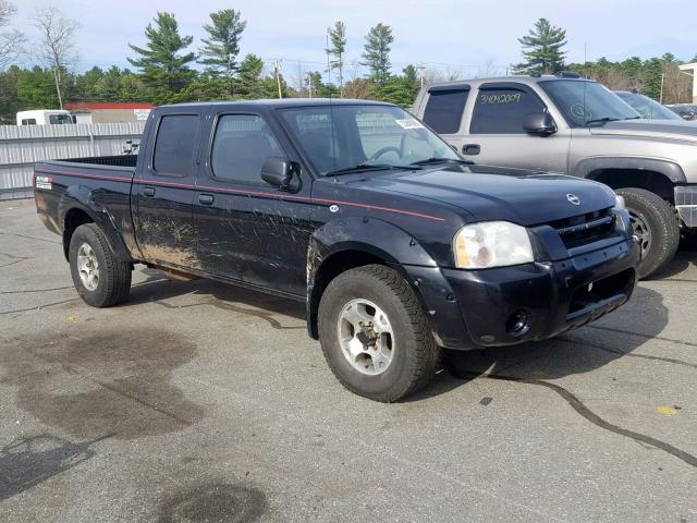 1N6ED29Y72C346396 - 2002 NISSAN FRONTIER C BLACK photo 1