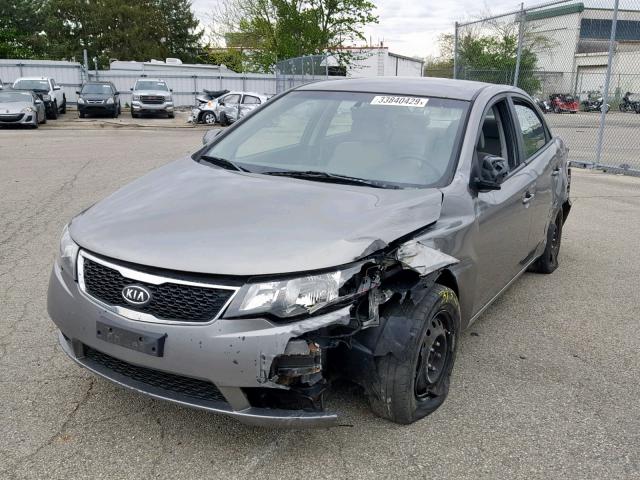 KNAFU4A27C5606681 - 2012 KIA FORTE EX TAN photo 2