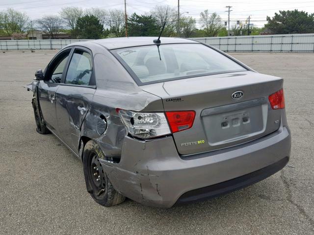 KNAFU4A27C5606681 - 2012 KIA FORTE EX TAN photo 3