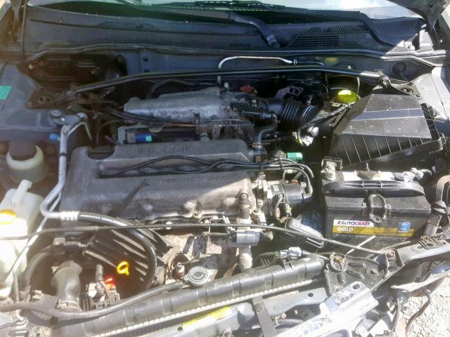 3N1BB51D51L112754 - 2001 NISSAN SENTRA SE GRAY photo 7