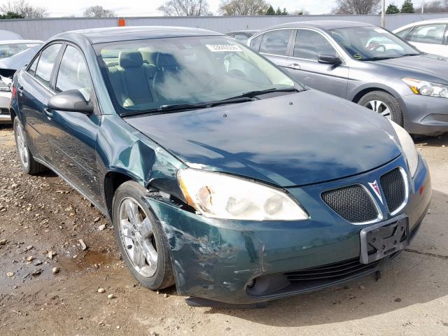 1G2ZH58N274166220 - 2007 PONTIAC G6 GT GREEN photo 1