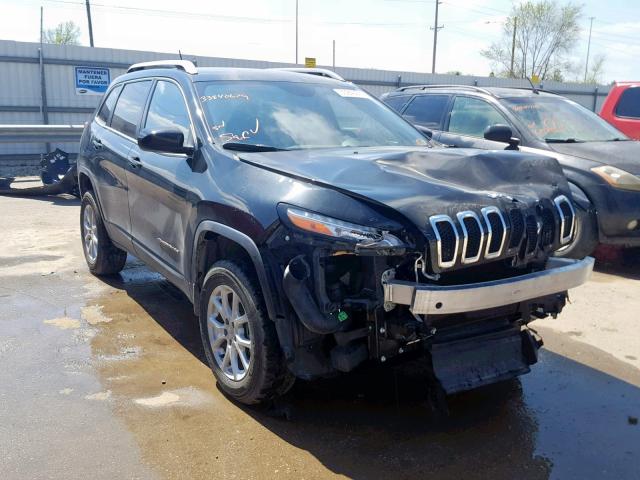 1C4PJMCS5EW317955 - 2014 JEEP CHEROKEE L BLACK photo 1