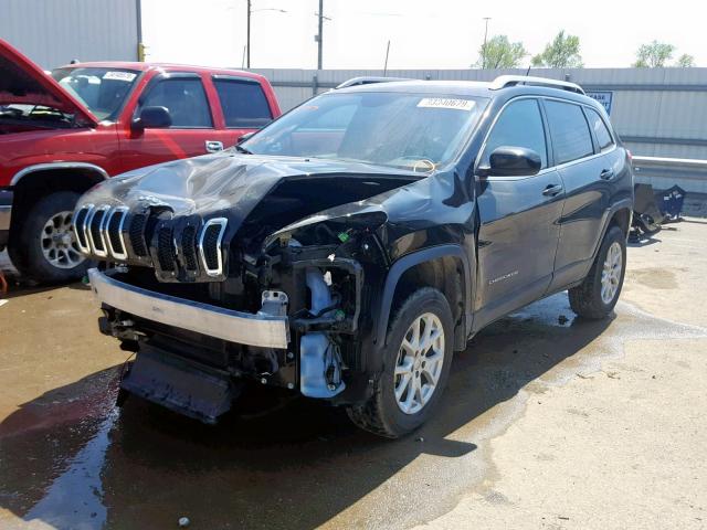 1C4PJMCS5EW317955 - 2014 JEEP CHEROKEE L BLACK photo 2