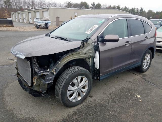 5J6RM4H72DL037571 - 2013 HONDA CR-V EXL  photo 2