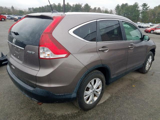 5J6RM4H72DL037571 - 2013 HONDA CR-V EXL  photo 4