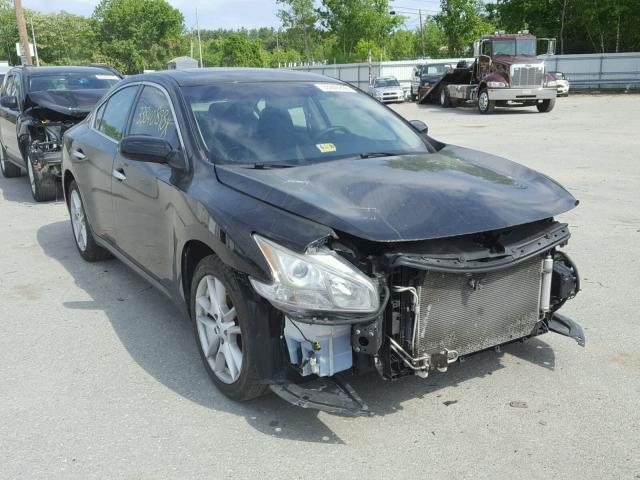 1N4AA5AP4DC836625 - 2013 NISSAN MAXIMA S BLACK photo 1