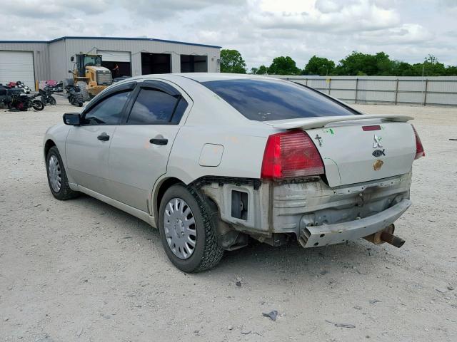 4A3AB26F76E021541 - 2006 MITSUBISHI GALANT DE WHITE photo 3