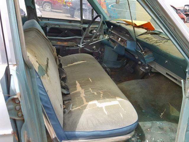 6P62X192303 - 1966 FORD GALAXIE500 BLUE photo 5