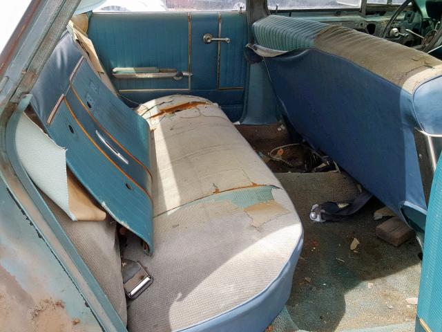 6P62X192303 - 1966 FORD GALAXIE500 BLUE photo 6