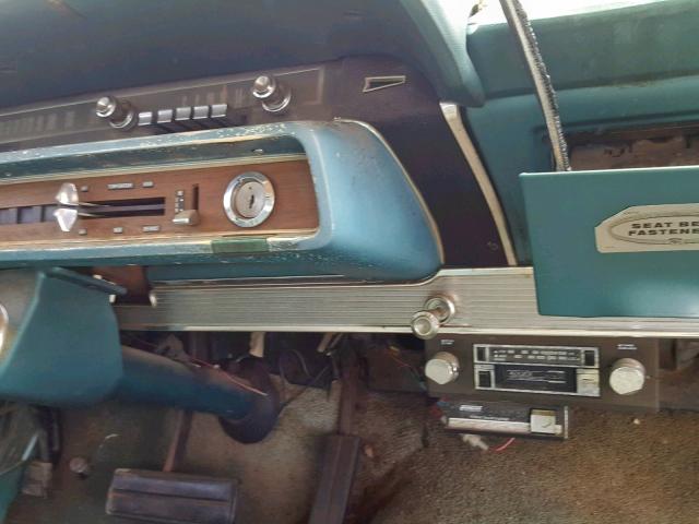 6P62X192303 - 1966 FORD GALAXIE500 BLUE photo 9