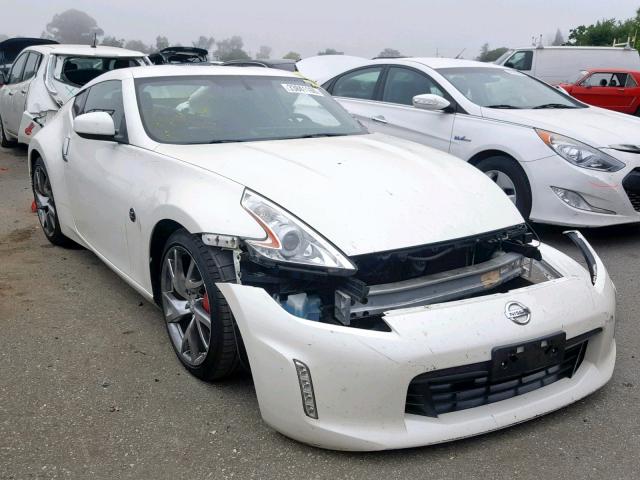 JN1AZ4EH2DM881639 - 2013 NISSAN 370Z BASE WHITE photo 1