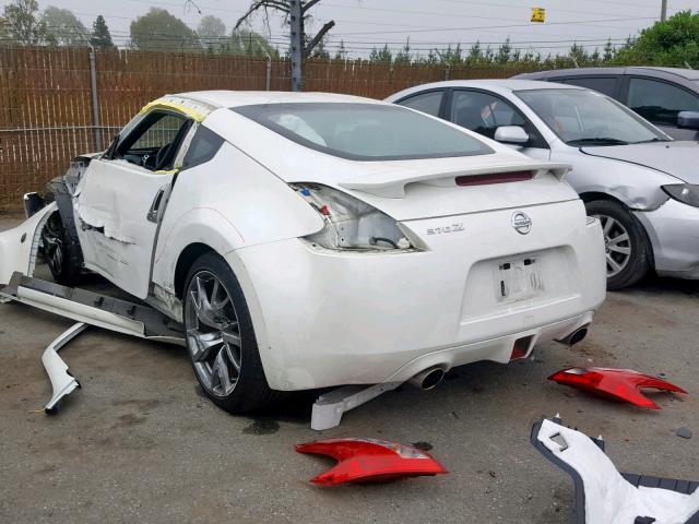 JN1AZ4EH2DM881639 - 2013 NISSAN 370Z BASE WHITE photo 3