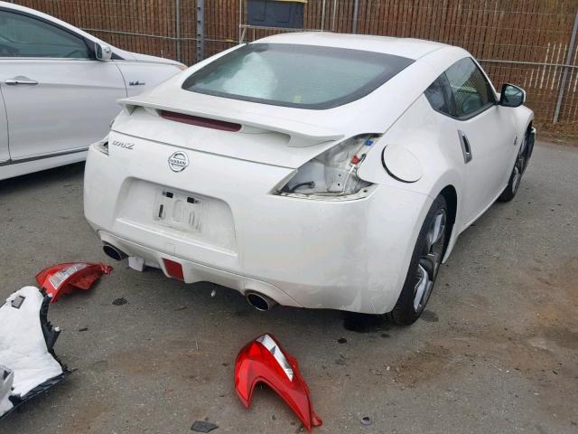 JN1AZ4EH2DM881639 - 2013 NISSAN 370Z BASE WHITE photo 4