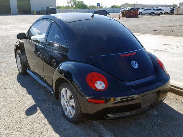 3VWPW31C28M522013 - 2008 VOLKSWAGEN NEW BEETLE შავი ფოტო 3