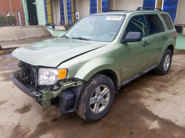 1FMCU49329KB28937 - 2009 FORD ESCAPE HYBRID  photo 2