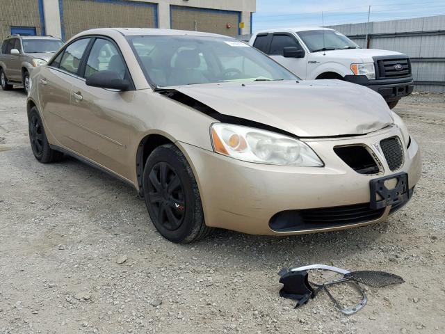 1G2ZF58B474143002 - 2007 PONTIAC G6 VALUE L GOLD photo 1