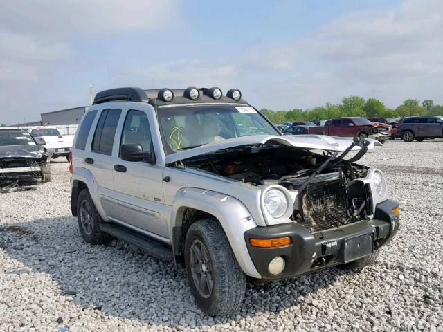 1J4GK38K03W553887 - 2003 JEEP LIBERTY RE SILVER photo 1