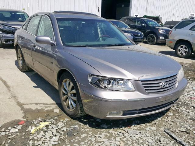 KMHFC46F97A161838 - 2007 HYUNDAI AZERA SE GRAY photo 1