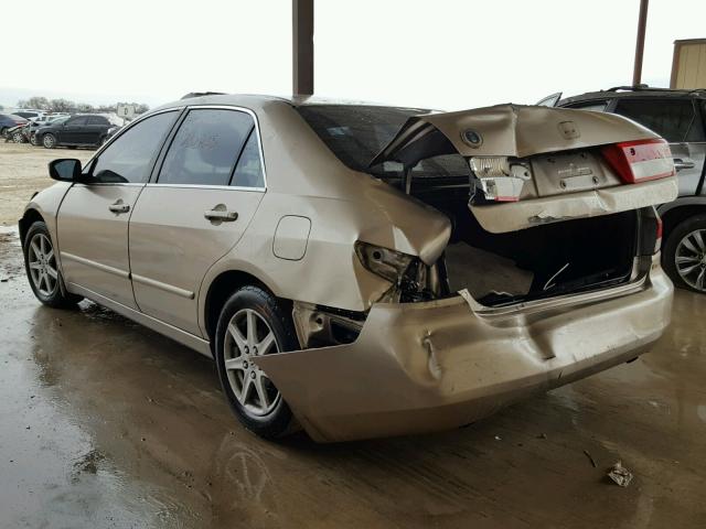 1HGCM66583A047798 - 2003 HONDA ACCORD EX- TAN photo 3