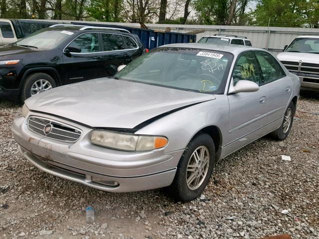 2G4WB52K331180112 - 2003 BUICK REGAL LS SILVER photo 2