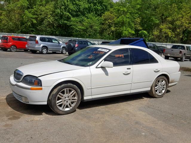 1LNHM87A85Y633399 - 2005 LINCOLN LS WHITE photo 9