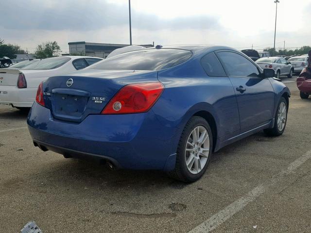 1N4BL24E98C237975 - 2008 NISSAN ALTIMA 3.5 BLUE photo 4