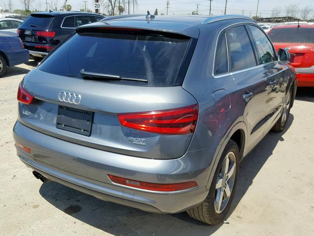 WA1EFCFS9FR005338 - 2015 AUDI Q3 PREMIUM GRAY photo 4