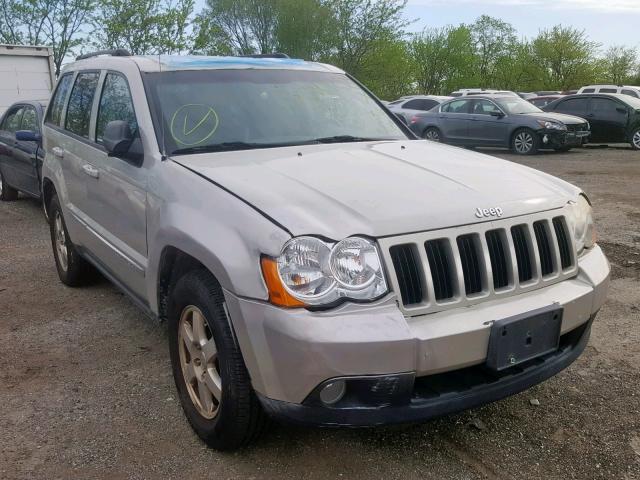 1J4PR4GK6AC106546 - 2010 JEEP GRAND CHER SILVER photo 1