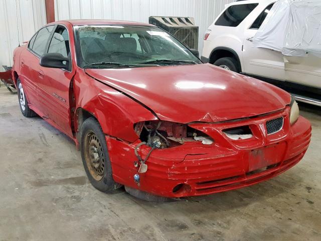 1G2NE52T9XM936279 - 1999 PONTIAC GRAND AM S RED photo 1